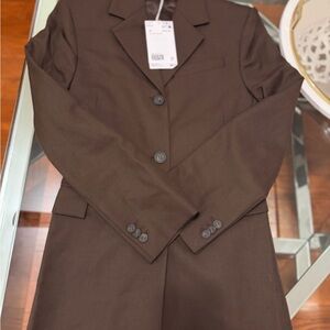 Women's Brown Bomber Jacket